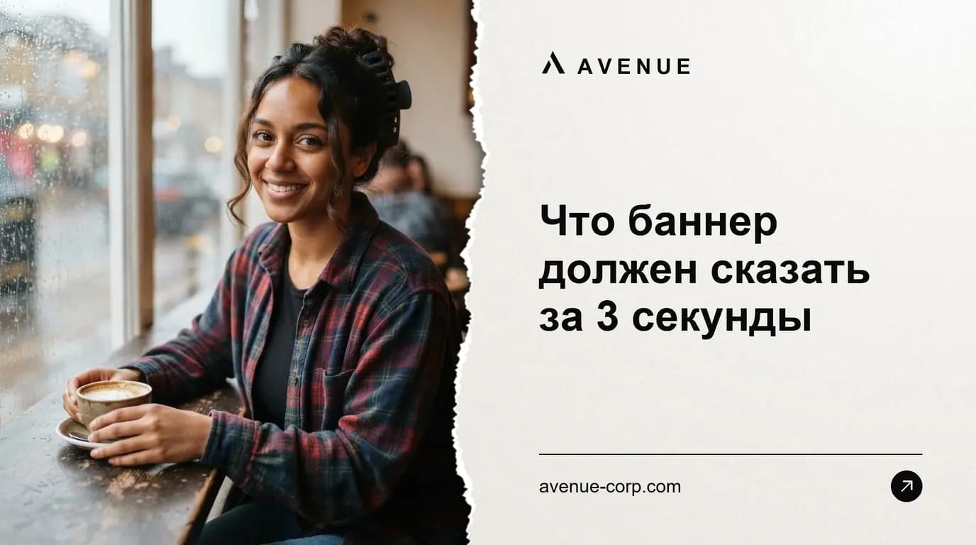 Что баннер должен сказать за 3 секунды