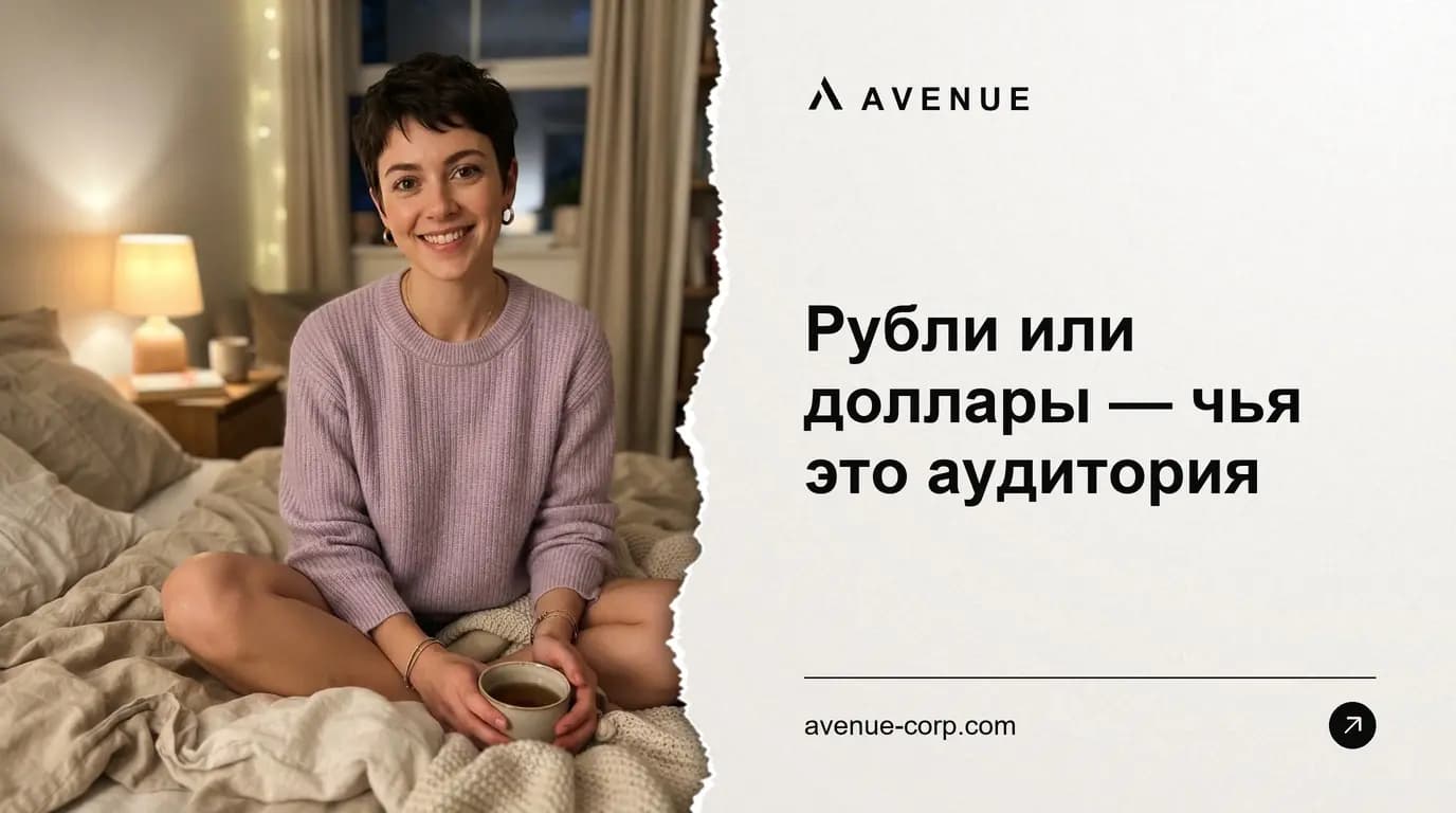 Рубли или доллары — чья это аудитория