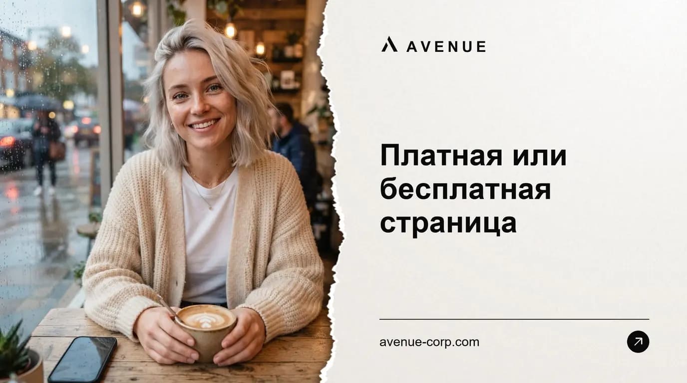Платная или бесплатная страница