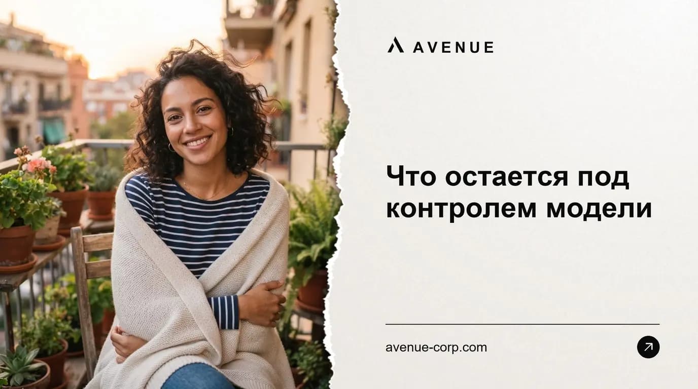 Что остается под контролем модели