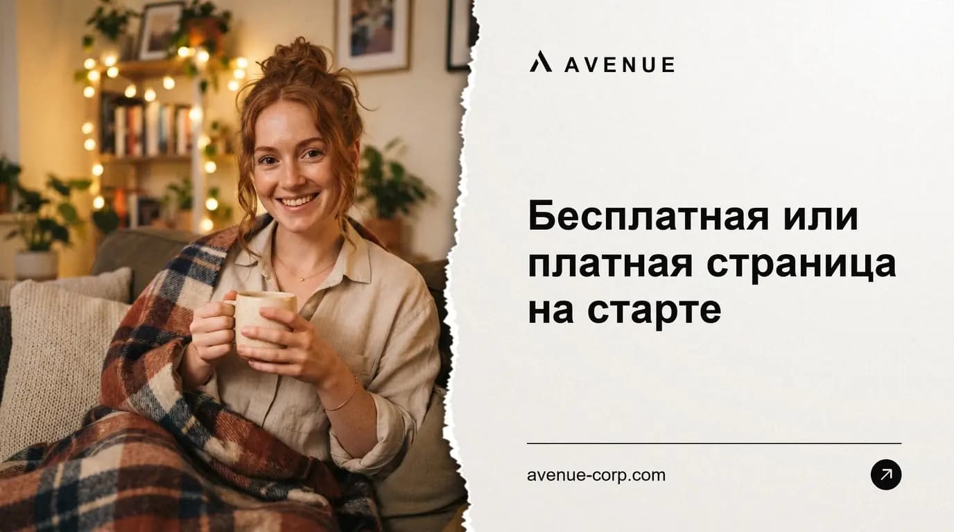 Бесплатная или платная страница на старте