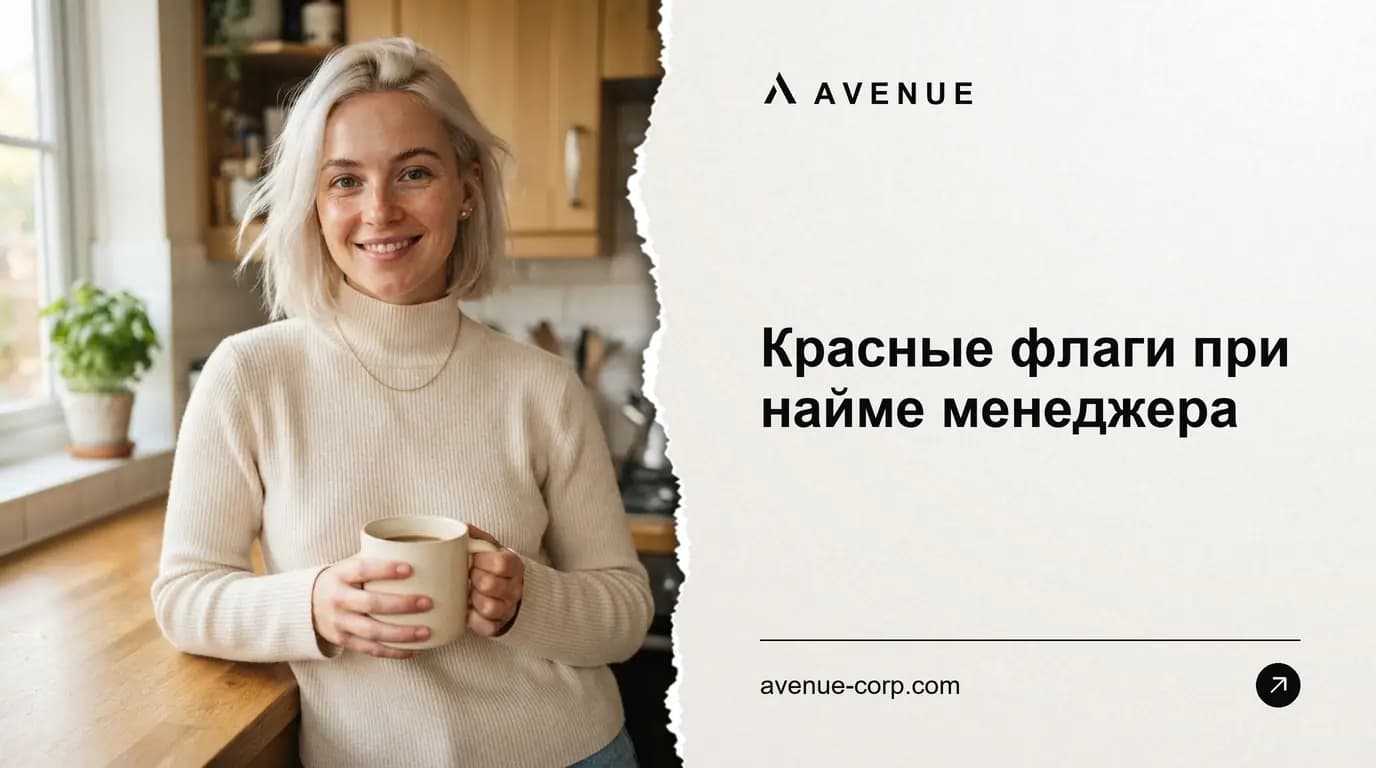 Красные флаги при найме менеджера