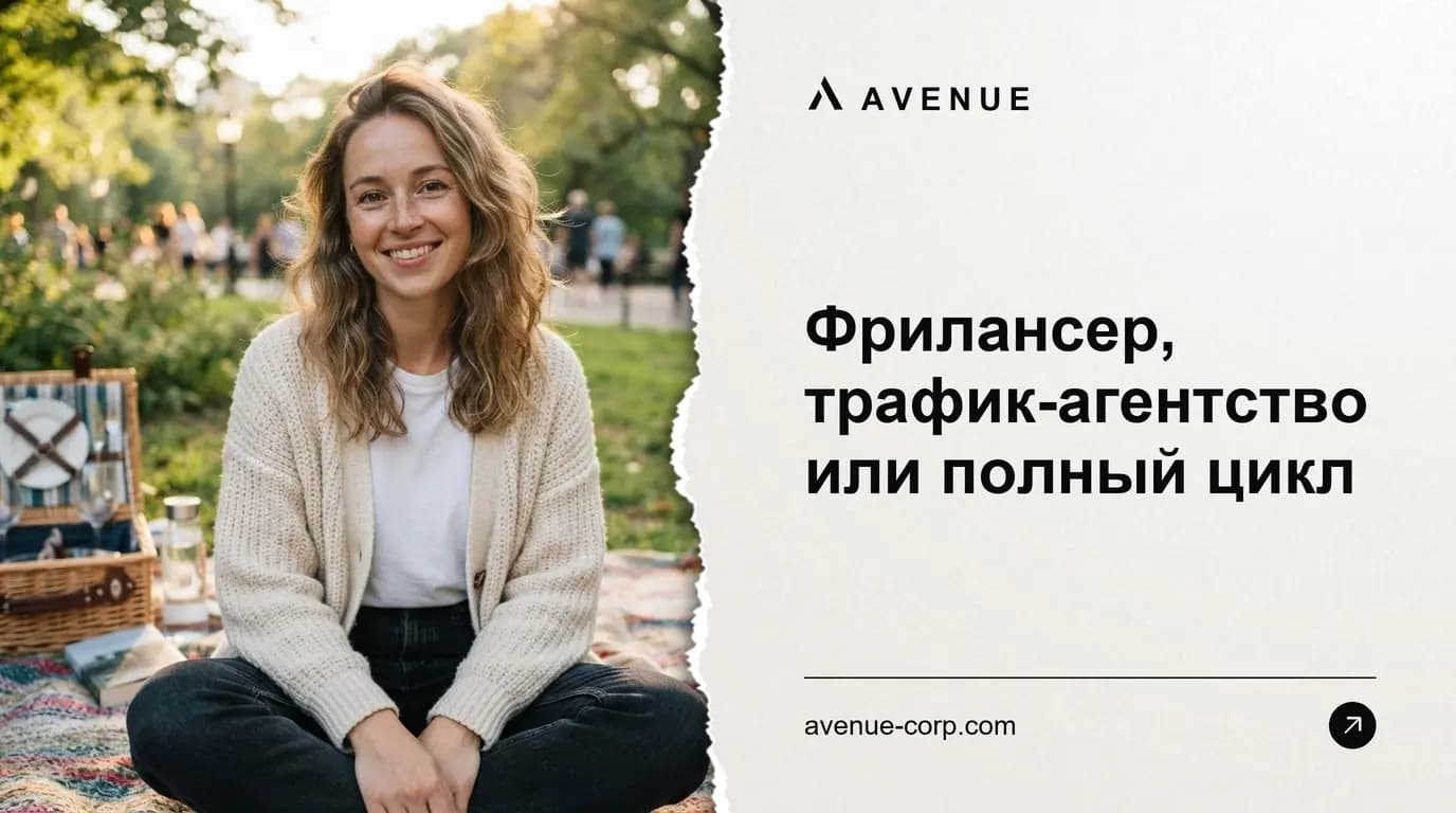 Фрилансер, трафик-агентство или полный цикл