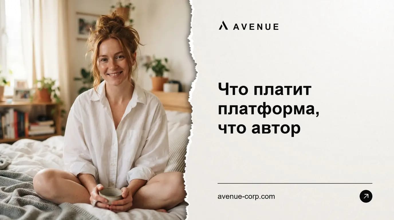 Что платит платформа, что автор