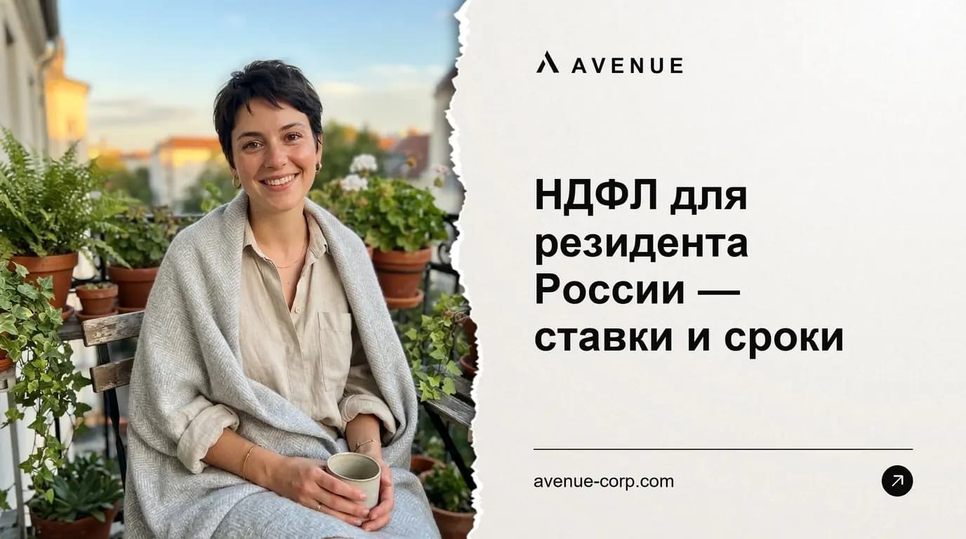НДФЛ для резидента России — ставки и сроки