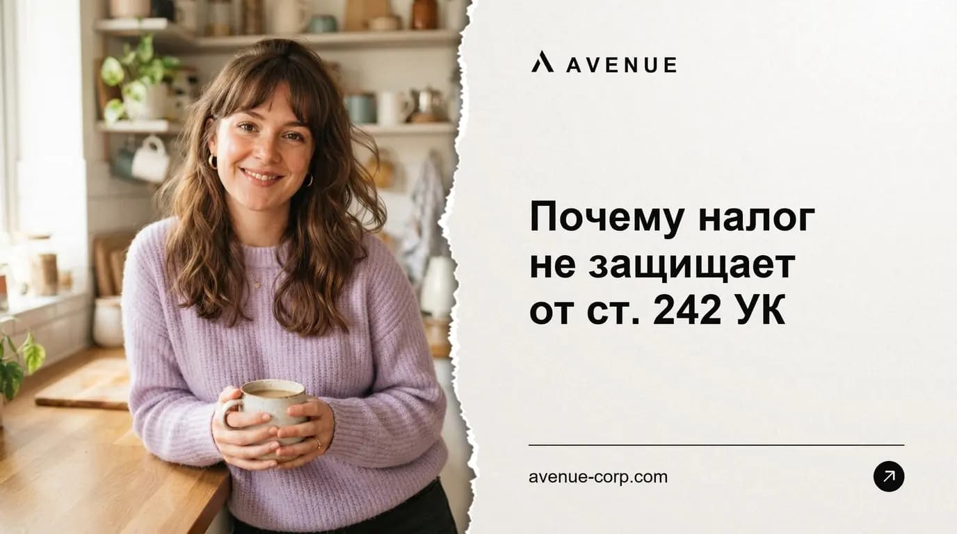 Почему налог не защищает от ст. 242 УК
