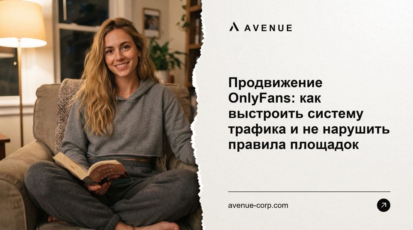 Продвижение OnlyFans: как выстроить систему трафика и не нарушить правила площадок