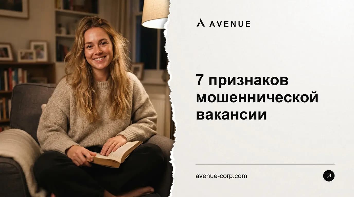 7 признаков мошеннической вакансии