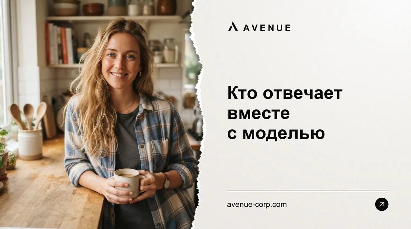 Кто отвечает вместе с моделью