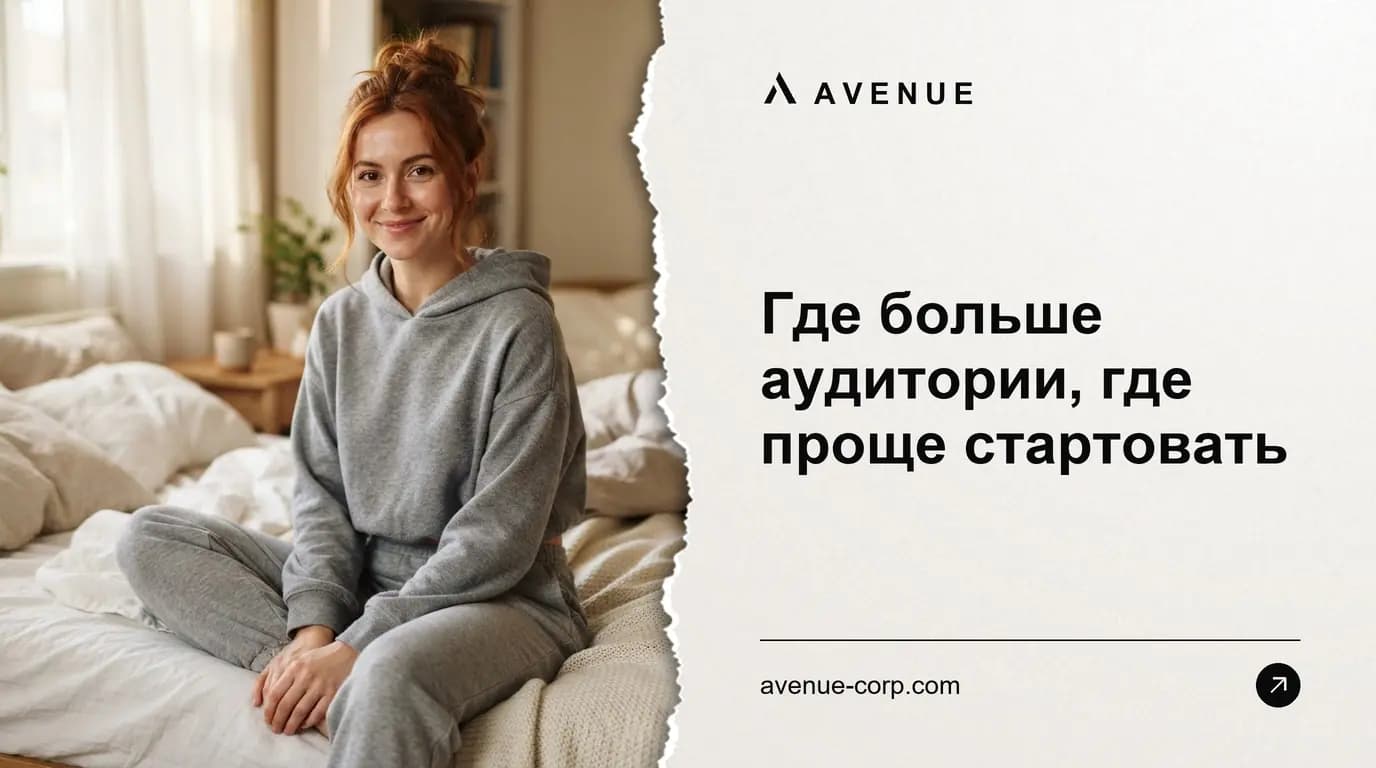 Где больше аудитории, где проще стартовать