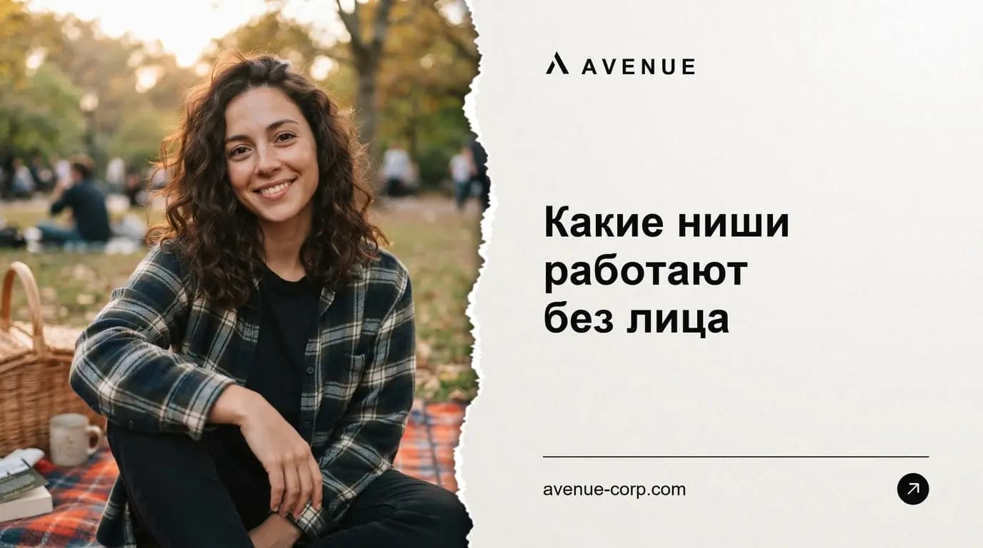 Какие ниши работают без лица