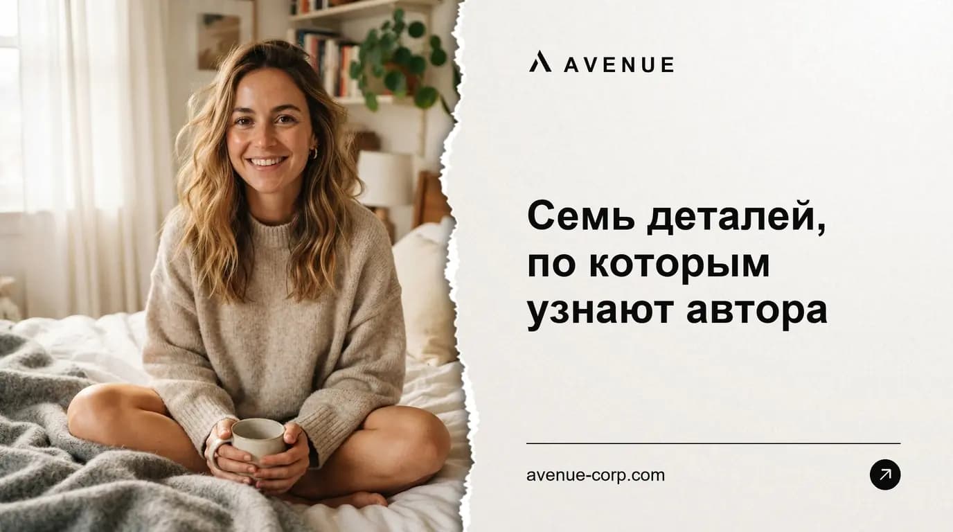 Семь деталей, по которым узнают автора