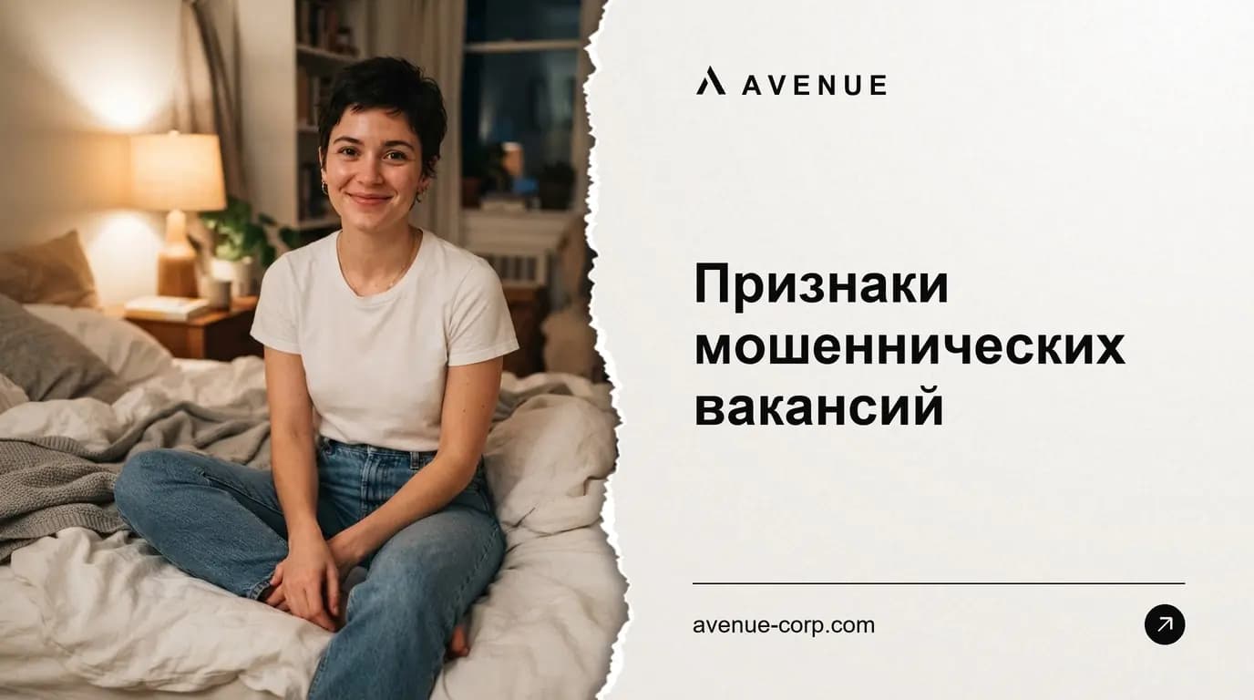 Признаки мошеннических вакансий