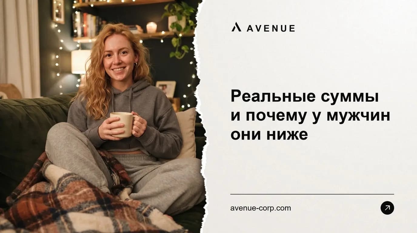 Реальные суммы и почему у мужчин они ниже