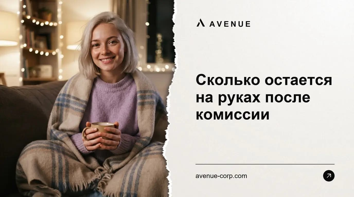 Сколько остается на руках после комиссии